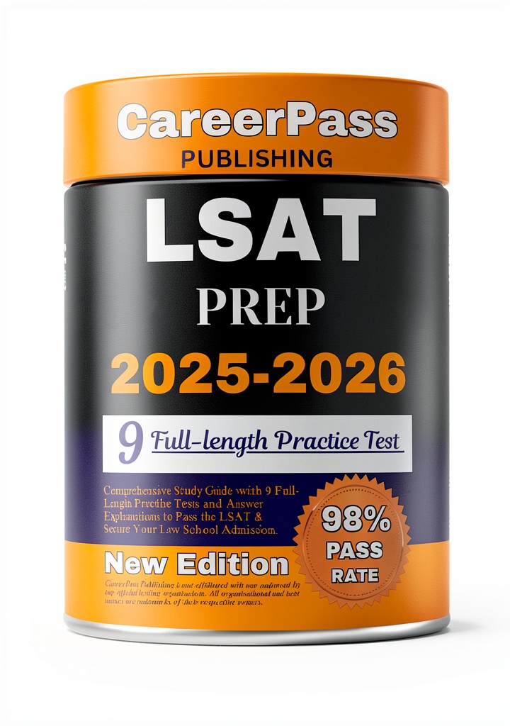 LSAT test guide displayed on multiple devices showing study interface