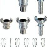 Venussar 3/4 NPT Hose Fittings Carbon Steel Quick Connect-0