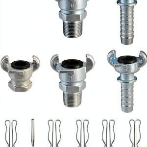 Venussar 3/4 NPT Hose Fittings Carbon Steel Quick Connect-0