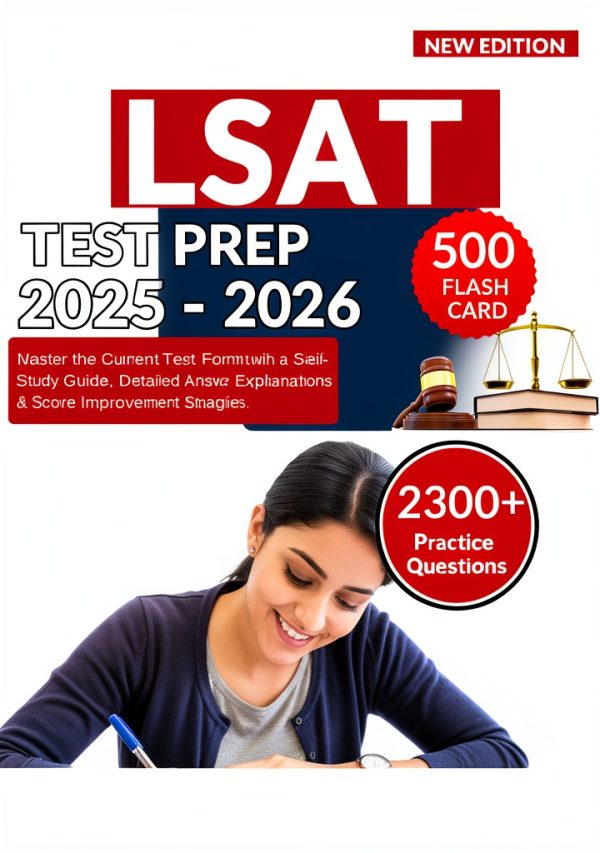 LSAT Test Guide Kindle Book English Law Exam Prep-0