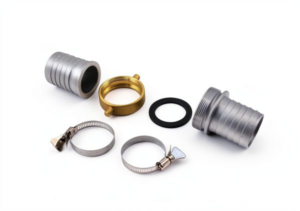 YeulYuuri Universal Hose Fitting Aluminum Brass 2 Inch Gray-1