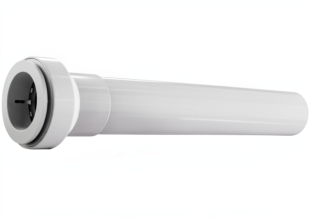 Plumb Pak extension tube installed in a kitchen sink setup