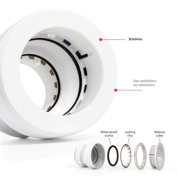 Plumb Pak Marvel Trap Adapter Plastic White 95IPK-5