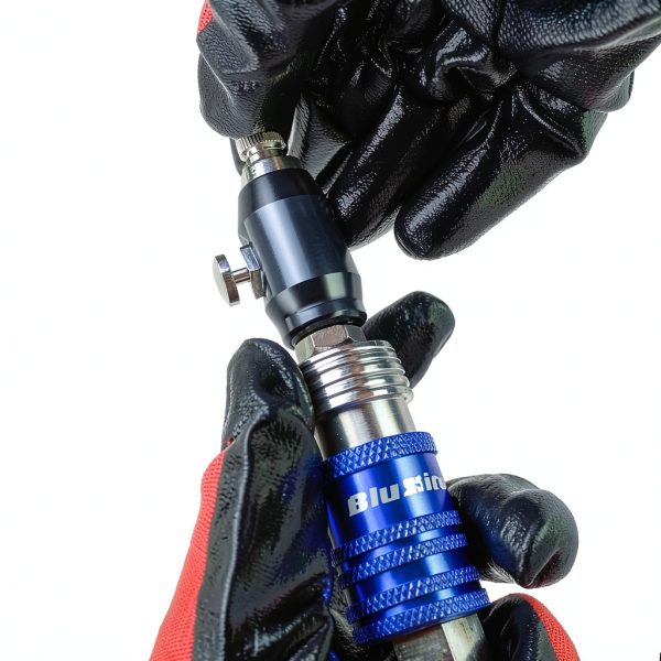 RMX Universal Hose Fitting Aluminum Safety Quick Release-5