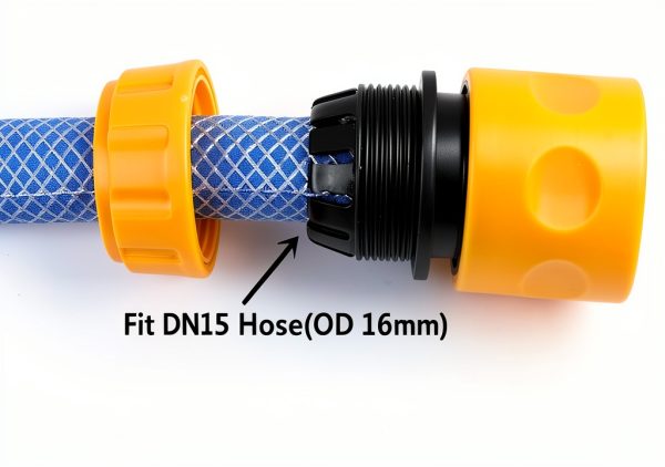 3/4 Hose Quick Coupler blkmythwk ABS Universal Fittings-4