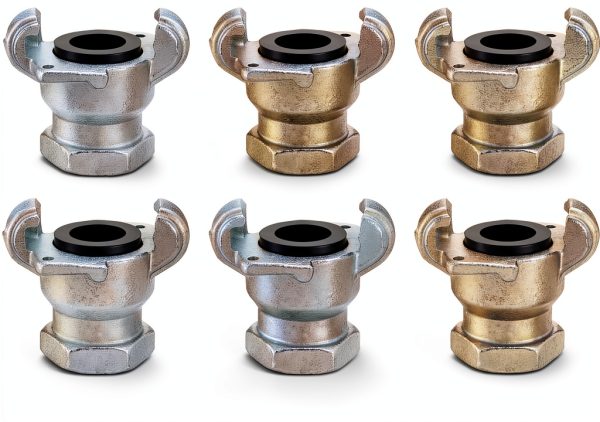 Venussar 3/4 NPT Air Hose Fitting Carbon Steel Coupling-0