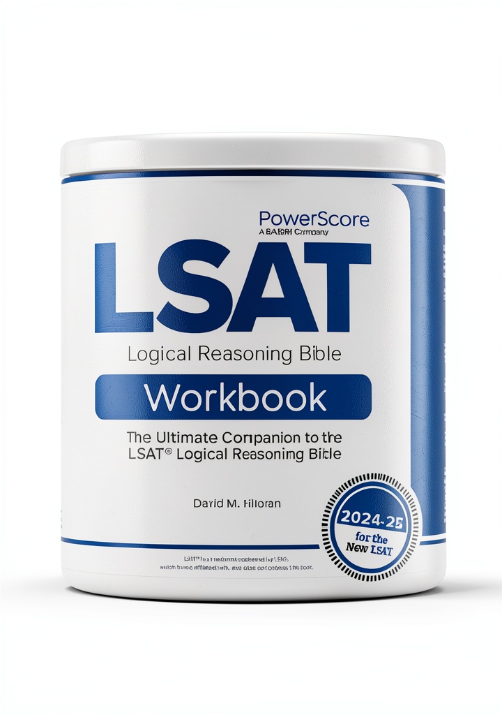 Student studying LSAT guide on a tablet