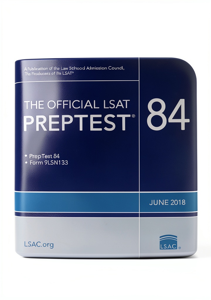 LSAT test prep guide cover page