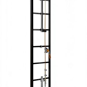 3M DBI-Sala Lad-Saf Cable Vertical Safety System 6118030, Galvanized Steel, 30 FT-0
