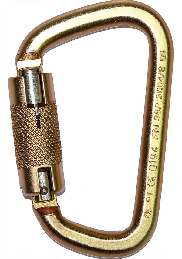 Safewaze FS1015 11/16" Steel Carabiner-0