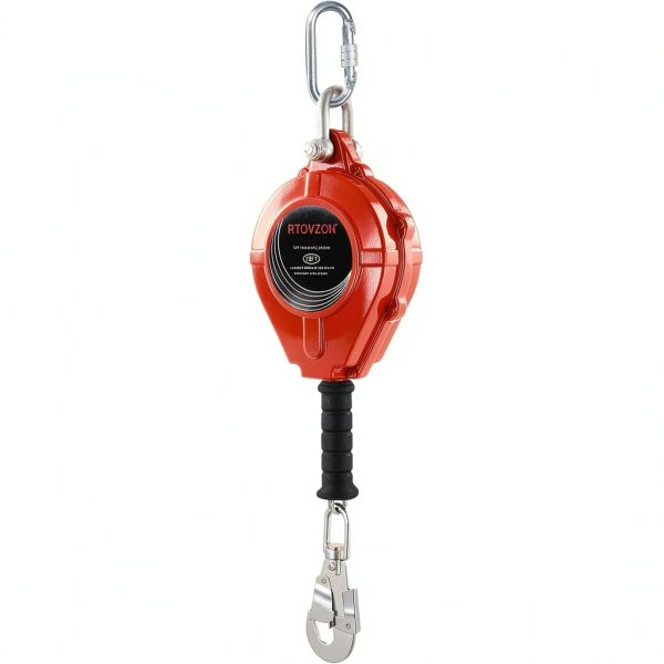 Self Retracting Lifeline RTOVZON 23FT No‑Tangle Steel Lanyard-0