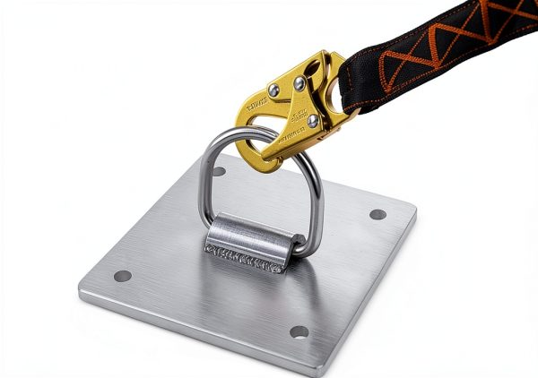 304 Stainless Steel Roof Anchor D-Ring Plate by DIANGUOLUZHE – 8mm-0