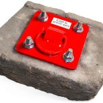 3M Protecta Pro Concrete D-Ring Anchorage Plate AJ720A Steel Anchor-0