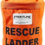 Frontline Fall Protection RLA18 Rescue Ladder Kit 18' | Breaking Strength: 5,000lbs/ 22kN | OSHA Compliant Rescue Kit with Deployment Bag | ANSI Z359.12 Steel Carabiner (30kN)-0