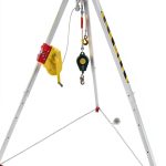 Confined Space Tripod Kit AOLIU – 2600lb Winch, Adjustable 5.2‑8ft-0