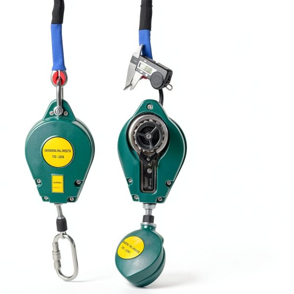 Confined Space Tripod Kit TRSMIMA Duty Rescue 1200lb Winch 7ft Legs-4