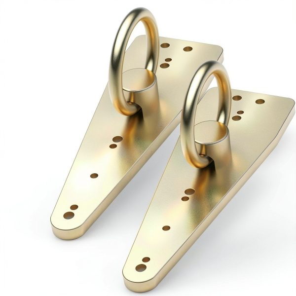 Bull Ring Reusable Roof Safety Anchor LStoneOS Heavy‑Duty Zinc Steel-0