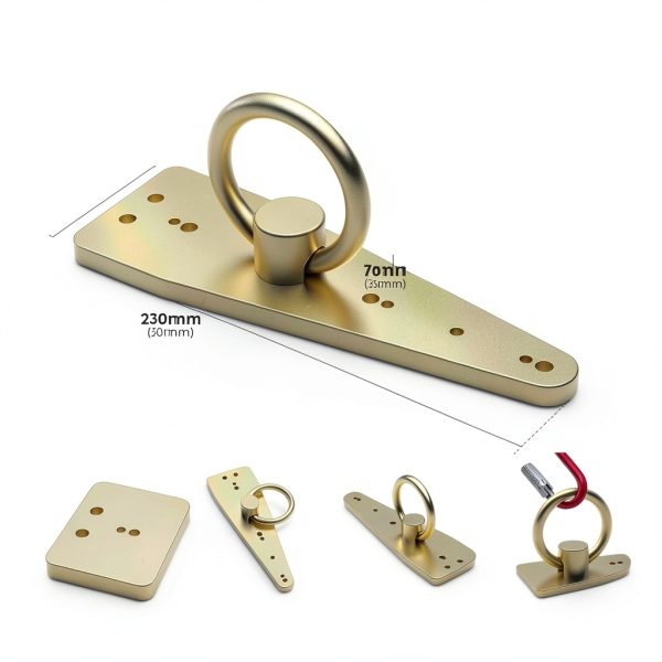 Bull Ring Roof Safety Anchor NOORSUMD Zinc‑Plated Steel Protection-1