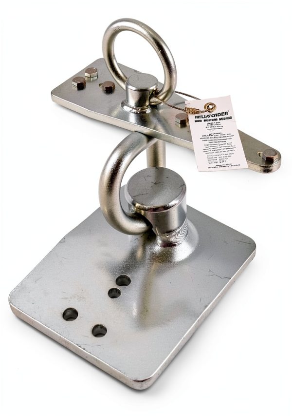 Bull Ring Roof Anchor WELKFORDER Zinc Plated Steel 50k lb-2